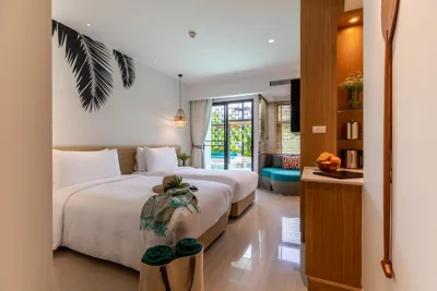 Deluxe Pool Access con 2 letti singoli — OUTRIGGER Surin Beach Resort